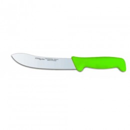 Нож шкуросъемный Polkars №7 175мм с зеленой ручкой