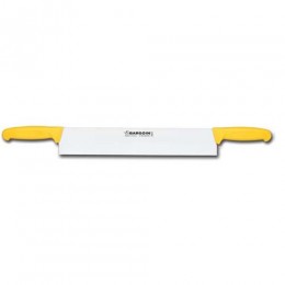 Нож для сыра Fischer №4395 330мм с желтой ручкой