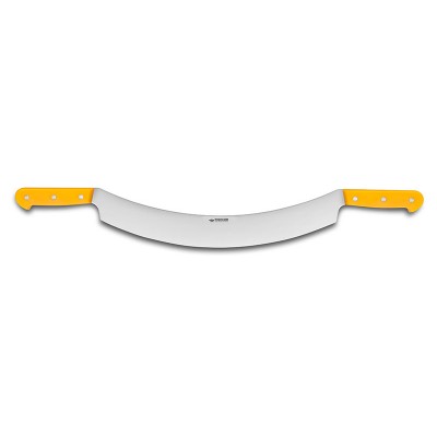 Нож для сыра Fischer №397 350мм с желтой ручкой