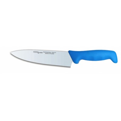 Нож разделочный Polkars №24 200мм с синей ручкой