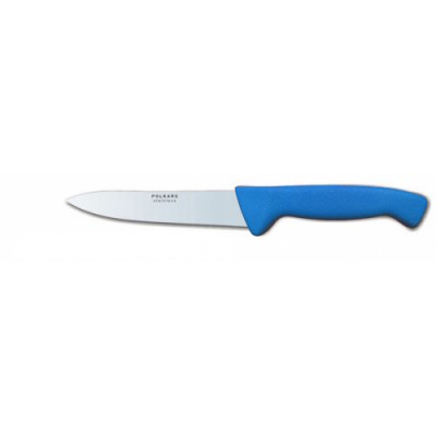 Нож кухонный Polkars №40 125мм с синей ручкой
