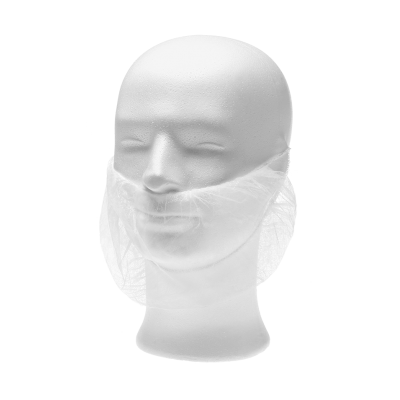 Защитная маска для бороды белая Ampri 02040-W