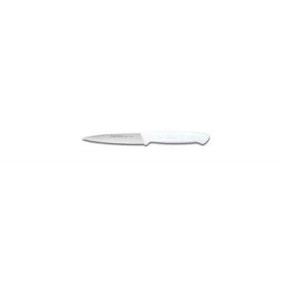 Нож для чистки овощей Fischer №337 100мм с белой ручкой