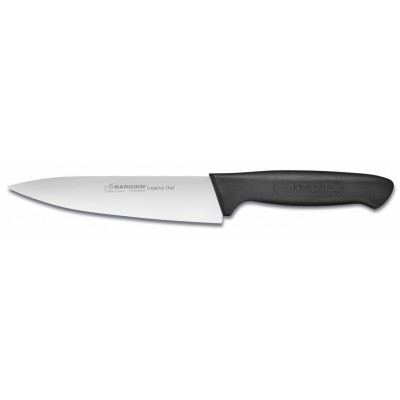 Нож шеф-повара Fischer №337 200мм с черной ручкой