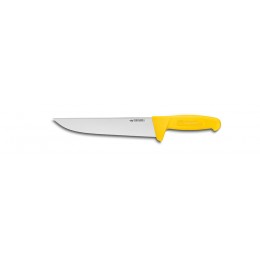 Нож для обвалки мяса Fischer №10 250мм с желтой ручкой