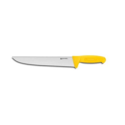 Нож для обвалки мяса Fischer №10 230мм с желтой ручкой