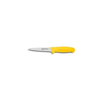 Нож обвалочный Fischer №30 140мм с желтой ручкой