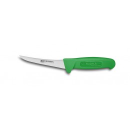 Нож обвалочный Fischer №25 130мм с зеленой ручкой