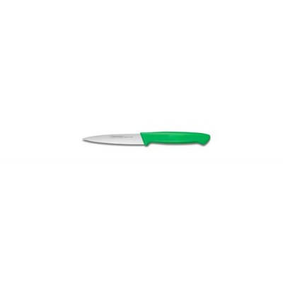 Нож для чистки овощей Fischer №337 80мм с зеленой ручкой