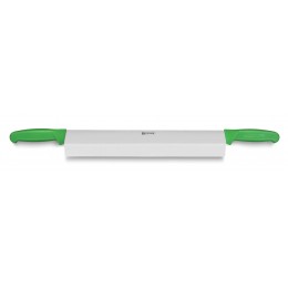 Нож для сыра Fischer №395 400мм c зеленой ручкой