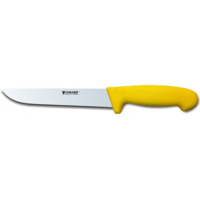 Нож обвалочный Oskard NK012 190мм желтый