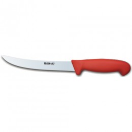 Нож разделочный Oskard NK016 210мм красный