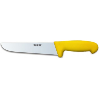 Нож жиловочный Oskard NK019 210мм желтый