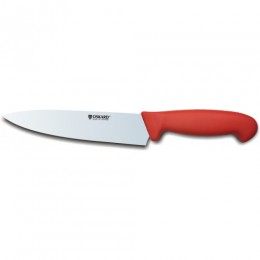 Нож разделочный Oskard NK023 200мм красный