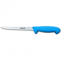 Нож для рыбы Oskard NK044 175мм синий