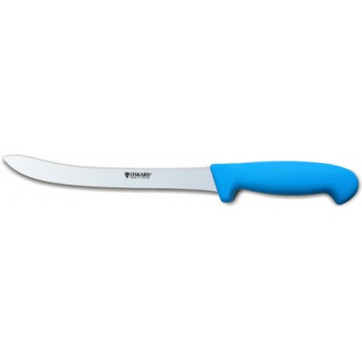 Нож для рыбы Oskard NK049 210мм синий (гибкий)