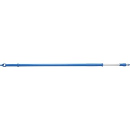 Ручка для щетки телескопическая FBK 49828 1280/2000х32 с подачей воды синя