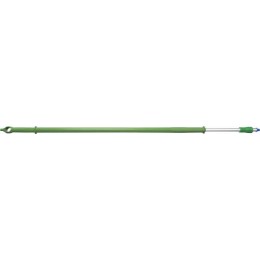 Ручка для щетки телескопическая FBK 49828 1280/2000х32 с подачей воды зелен