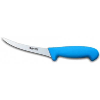 Нож обвалочный Oskard NK006 150мм синий
