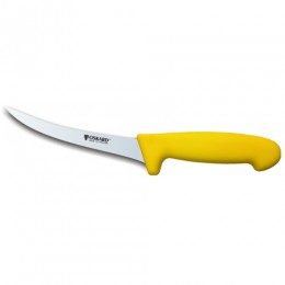Нож обвалочный Oskard NK006 150мм желтый