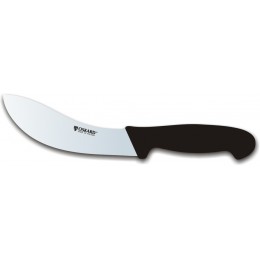 Нож шкуросъемный Oskard NK010 160мм черный
