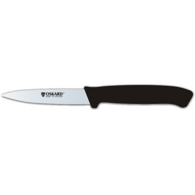 Нож кухонный Oskard NK037  80мм черный