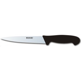 Нож для рыбы Oskard NK046 180 мм черный