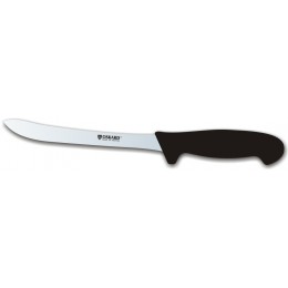 Нож для рыбы Oskard NK048 180мм черный (гибкий)