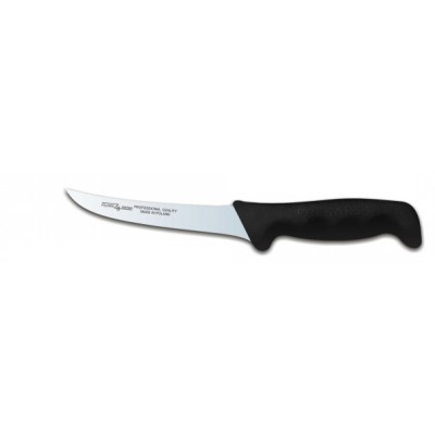 Нож разделочный полугибкий Polkars №16 150мм с черной ручкой