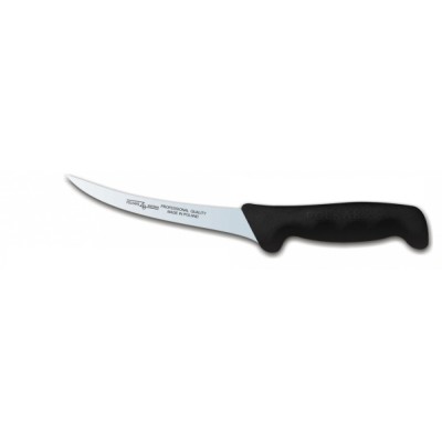 Нож обвалочный полугибкий Polkars №2 150 мм с черной ручкой