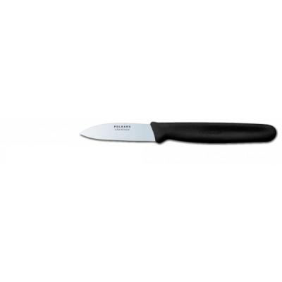 Нож кухонный Polkars №47 70мм с зеленой ручкой