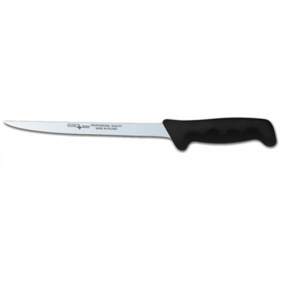 Нож для рыбы Polkars №51 175мм с черной ручкой