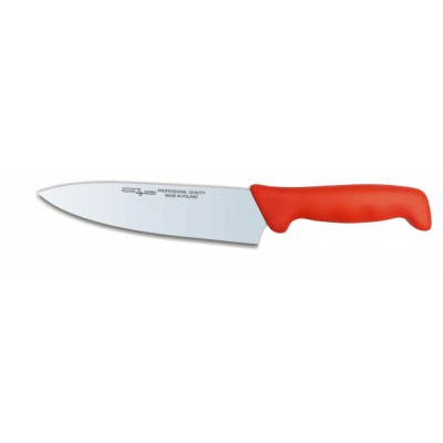 Нож разделочный Polkars №24 200мм с красной ручкой
