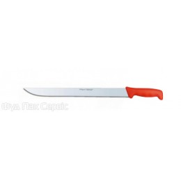 Нож разделочный Polkars №30 520мм с красной ручкой