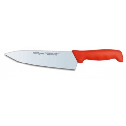 Нож мясоразделочный Polkars №44 250мм с красной ручкой