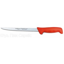 Нож для рыбы Polkars №51 175мм с красной ручкой