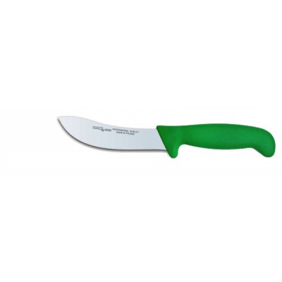 Нож шкуросъемный Polkars №21 150мм с зеленой ручкой
