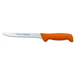 Нож разделочный Polkars №26 200мм с оранжевой ручкой