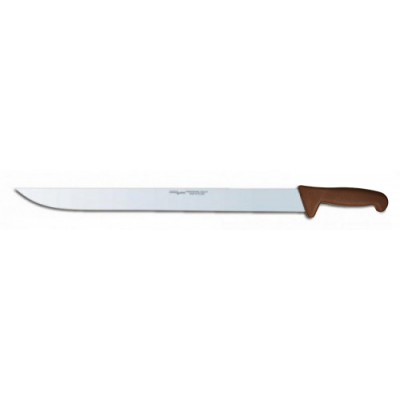 Нож разделочный Polkars №30 520мм с коричневой ручкой