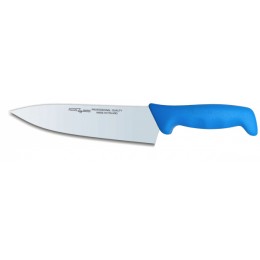 Нож мясоразделочный Polkars №44 250мм с синей ручкой