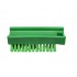 Щетка для мытья рук FBK 15061 110х45 мм зеленая (жесткий ворс)